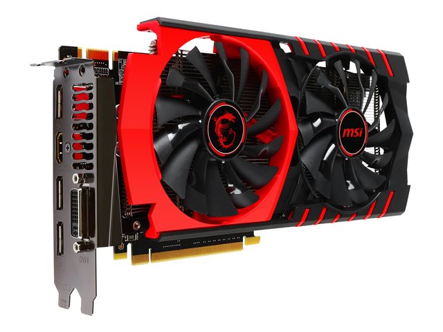 Bekijk afbeelding 2 van MSI GF GTX950 - 2GB GDDR5 - PCIe 3.0 x16 - DVI, HDMI, 3 x DisplayPort